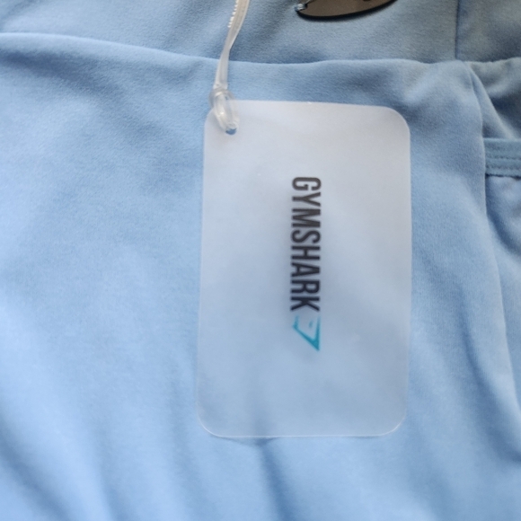 NWT GYMSHARK POISE LEGGINGS MALIBU BLUE SIZE SMALL - Picture 11 of 11